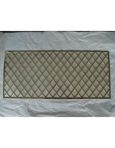 GRIGLIA con rete e rosette in ferro