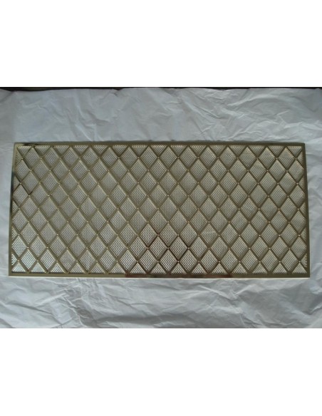 GRIGLIA con rete e rosette in ferro