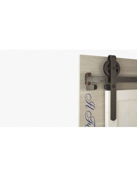 SISTEMA SCORREVOLE A VISTA PER PORTE