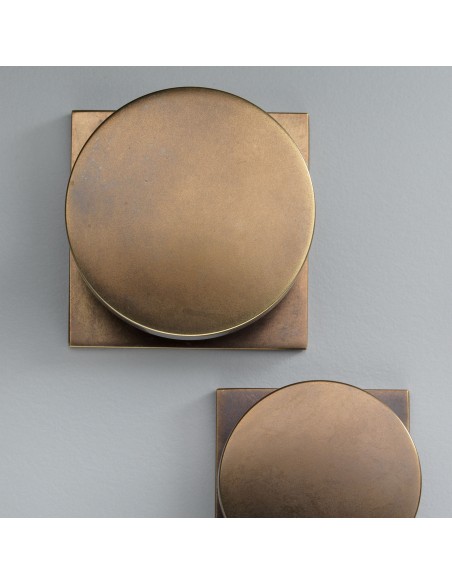 MANIGLIA  A TUBO in ottone con misure a scelta