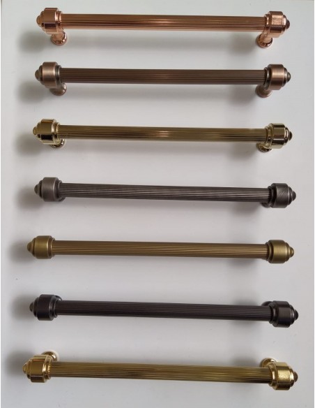 MANIGLIA  A TUBO in ottone con misure a scelta